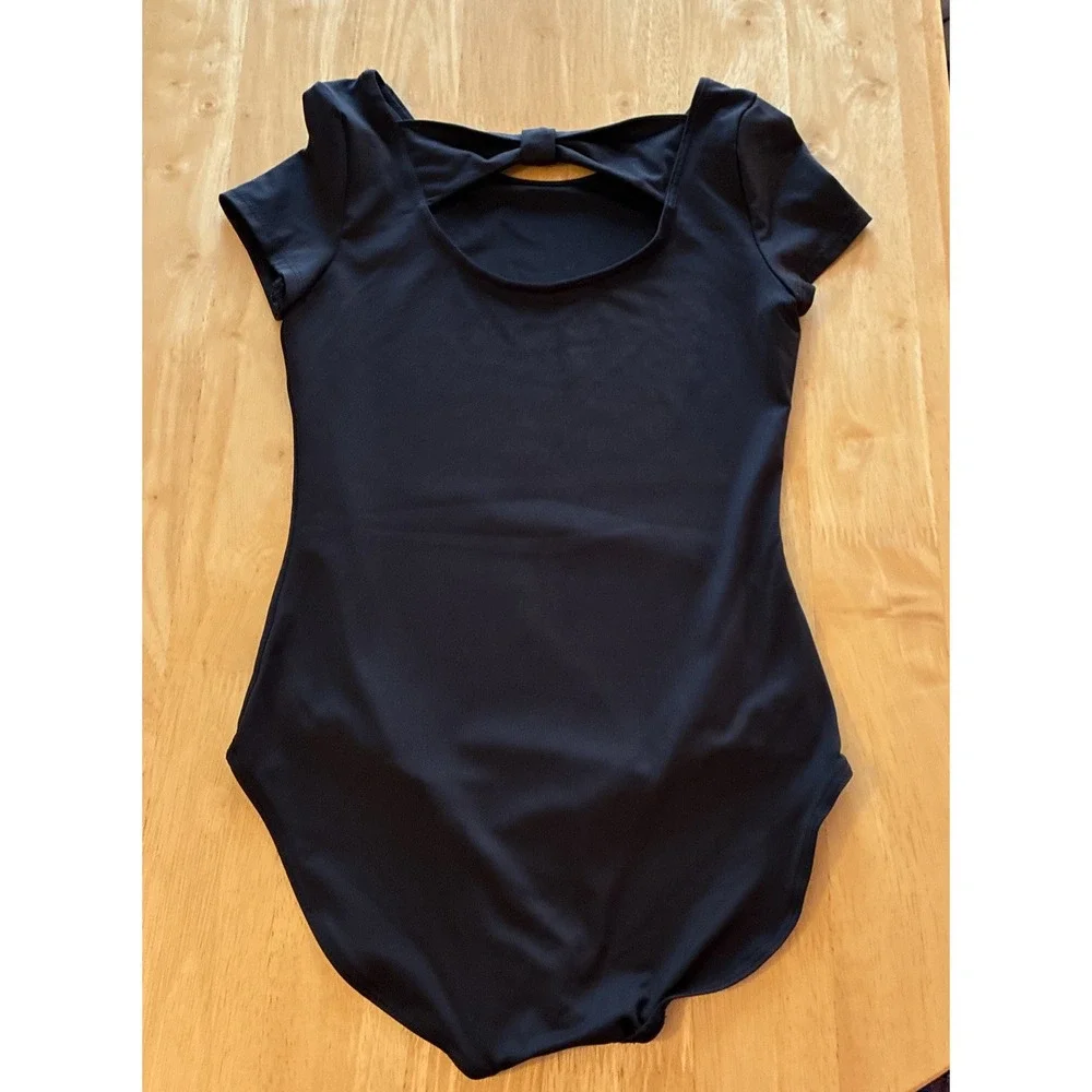 Justice Dance Leotard Black Size L 12/14